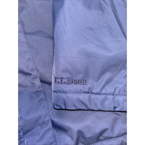 LL Bean Winter‎ Warmer Jacket 3x Sherpa Fleece Lined Coat Plus Size Navy 271138 - Picture 8 of 11